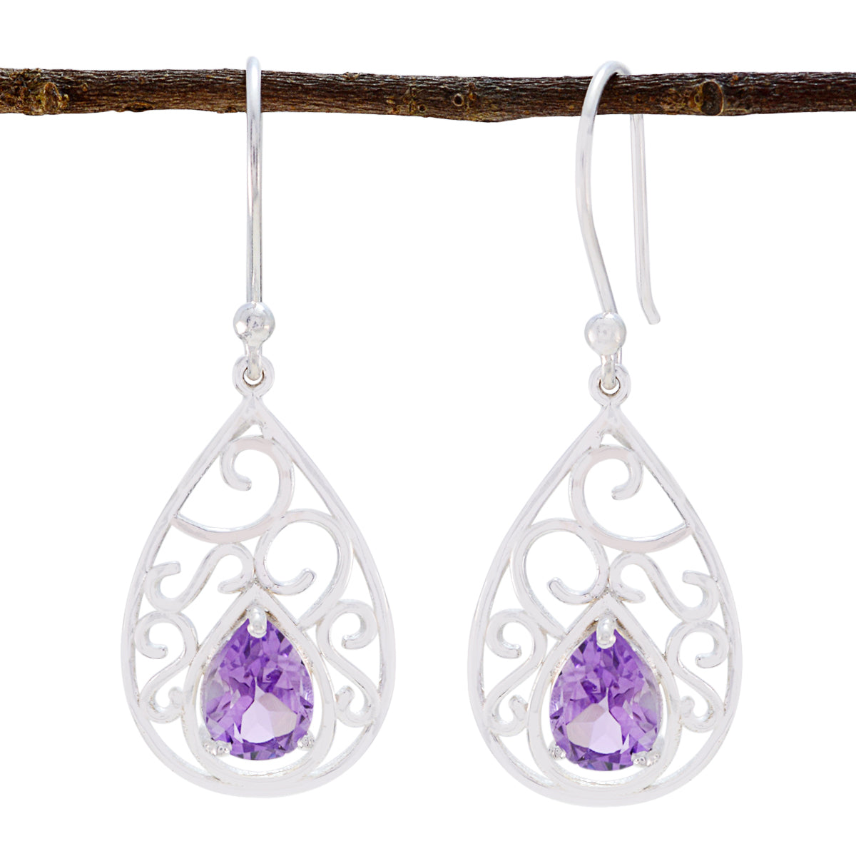 Amethyst-Russian-Laura-Solitaire-Dangle-Purple-Sterling-Silver-Earring