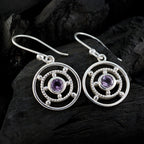 Amethyst-Moroccan-Layla-Solitaire-Dangle-Purple-Sterling-Silver-Earring