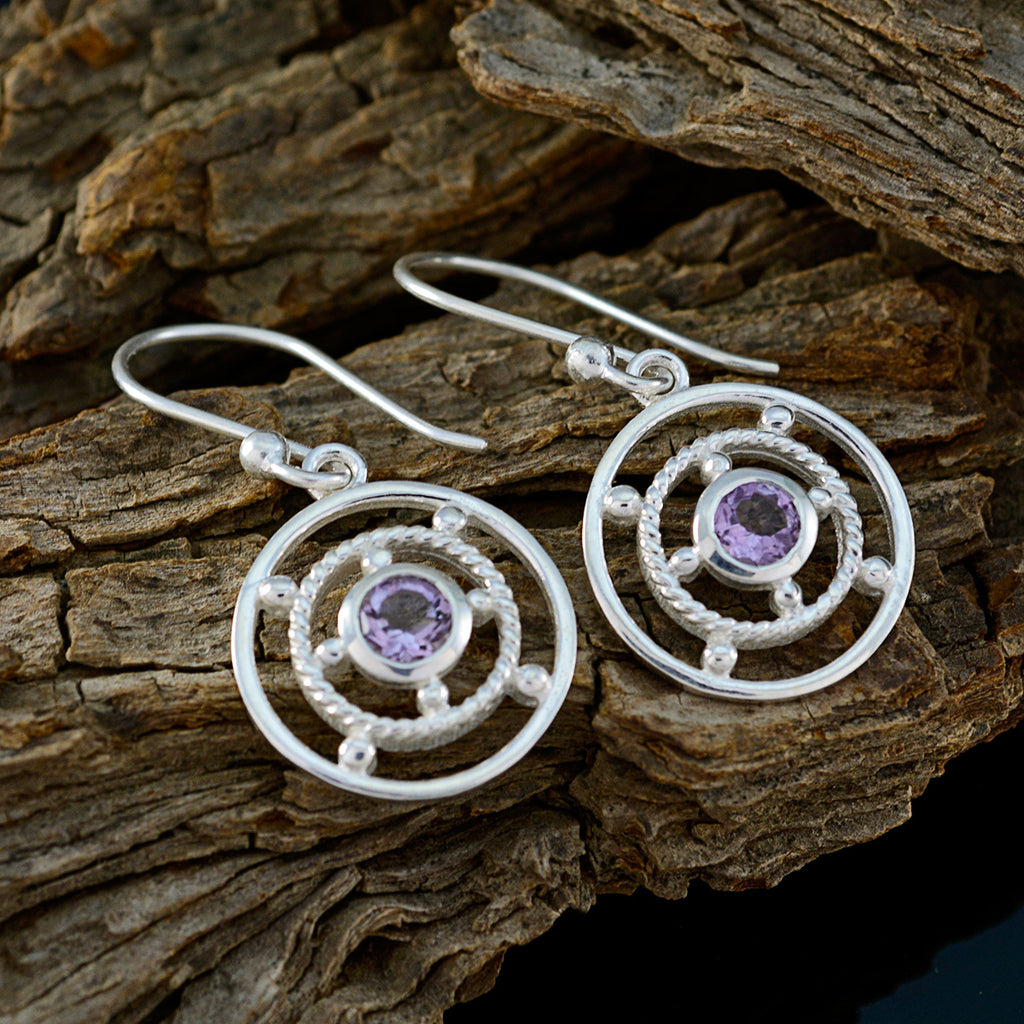 Amethyst-Moroccan-Layla-Solitaire-Dangle-Purple-Sterling-Silver-Earring