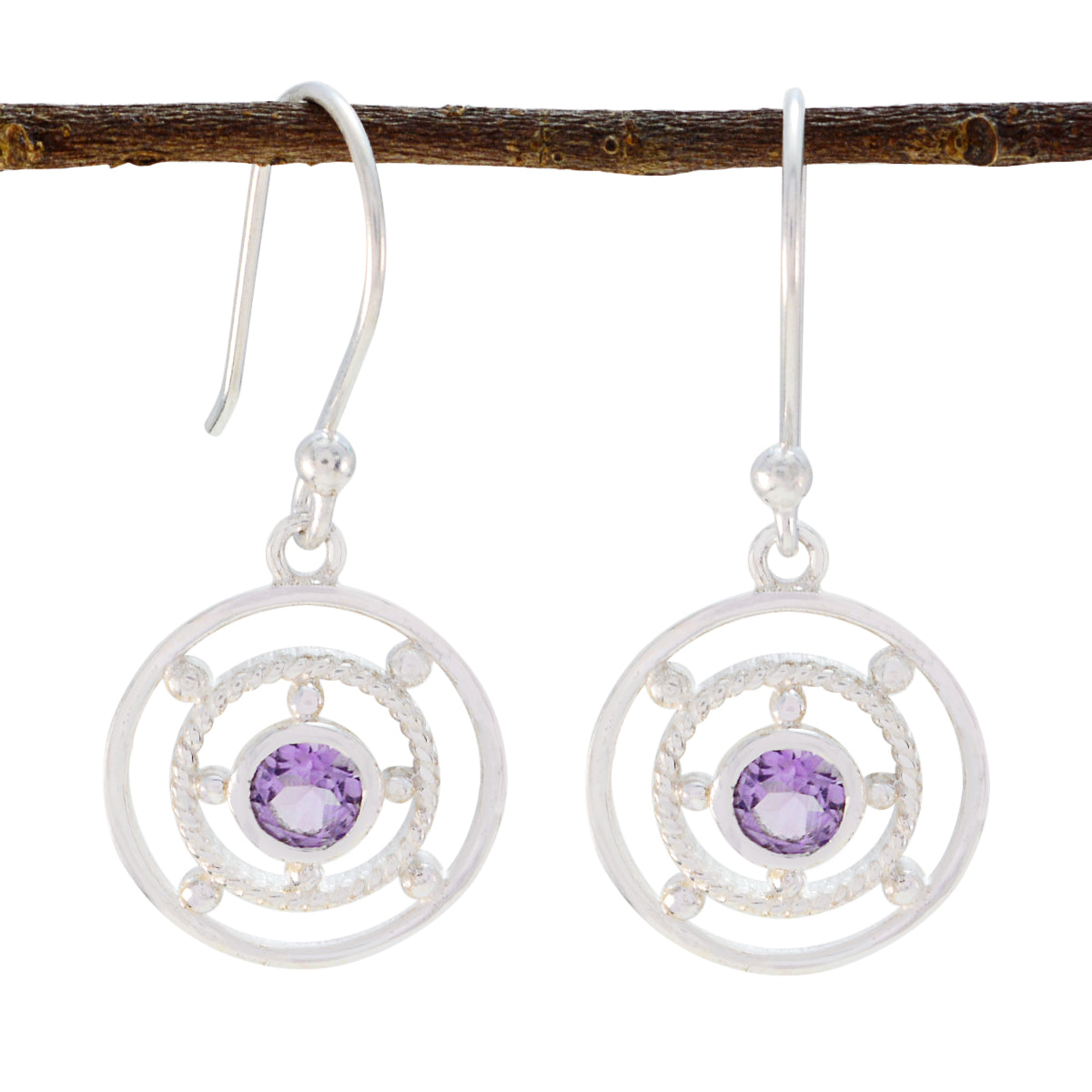 Amethyst-Moroccan-Layla-Solitaire-Dangle-Purple-Sterling-Silver-Earring