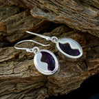 Amethyst-Egyptian-Lea-Solitaire-Dangle-Purple-925-Sterling-Silver-Earring