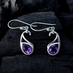 Amethyst-Spanish-Stella-Solitaire-Dangle-Purple-92.5-Silver-Earring