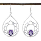 Amethyst-French-Mila-Solitaire-Dangle-Purple-Sterling-Silver-Earring