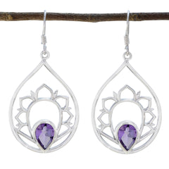 Amethyst-French-Mila-Solitaire-Dangle-Purple-Sterling-Silver-Earring