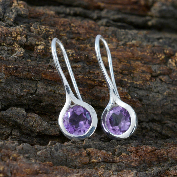 Amethyst-Latin-American-Hanna-Solitaire-Dangle-Purple-925-Sterling-Silver-Earring