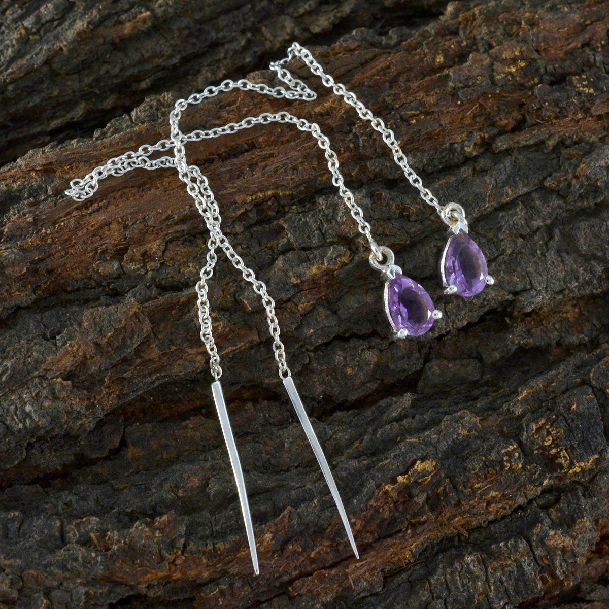 Amethyst-German-Natalie-Solitaire-Dangle-Purple-Silver-Earring