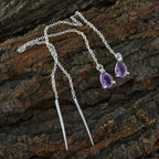 Amethyst-German-Natalie-Solitaire-Dangle-Purple-Silver-Earring