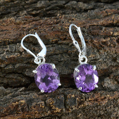 Amethyst-Egyptian-Olivia-Solitaire-Dangle-Purple-92.5-Silver-Earring