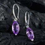 Amethyst-Egyptian-Mei-Solitaire-Dangle-Purple-92.5-Silver-Earring