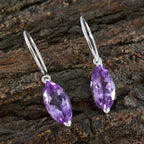 Amethyst-Egyptian-Mei-Solitaire-Dangle-Purple-92.5-Silver-Earring