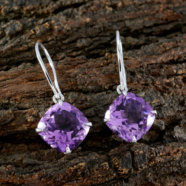 Amethyst-American-Min-seo-Solitaire-Dangle-Purple-Sterling-Silver-Earring