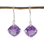 Amethyst-American-Min-seo-Solitaire-Dangle-Purple-Sterling-Silver-Earring