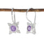 Amethyst-Korean-Penelope-Solitaire-Dangle-Purple-925-Sterling-Silver-Earring