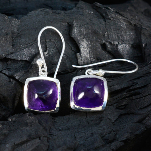 Amethyst-Russian-Hina-Solitaire-Dangle-Purple-925-Silver-Earring