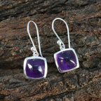 Amethyst-Russian-Hina-Solitaire-Dangle-Purple-925-Silver-Earring
