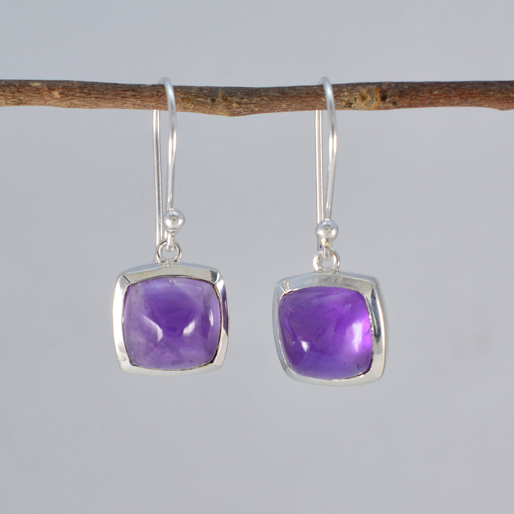 Amethyst-Russian-Hina-Solitaire-Dangle-Purple-925-Silver-Earring