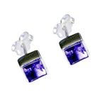 Amethyst-Latin-American-Stella-Solitaire-Stud-Purple-92.5-Silver-Earring