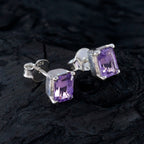 Amethyst-German-Tereza-Solitaire-Stud-Purple-92.5-Silver-Earring