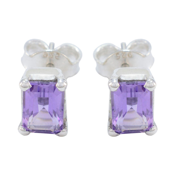 Amethyst-German-Tereza-Solitaire-Stud-Purple-92.5-Silver-Earring