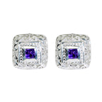 Amethyst-Korean-Zoey-Solitaire-Stud-Purple-925-Silver-Earring