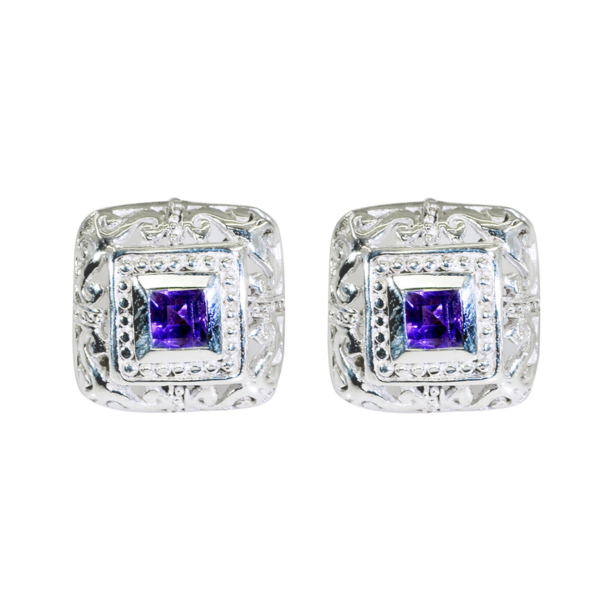 Amethyst-Korean-Zoey-Solitaire-Stud-Purple-925-Silver-Earring