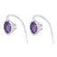 Amethyst-Japanese-Ana-Solitaire-Stud-Purple-Sterling-Silver-Earring