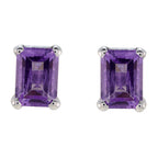 Amethyst-Moroccan-Daniela-Solitaire-Stud-Purple-925-Silver-Earring
