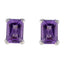 Amethyst-Moroccan-Daniela-Solitaire-Stud-Purple-925-Silver-Earring