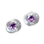 Amethyst-Egyptian-Jiwoo-Solitaire-Stud-Purple-925-Silver-Earring