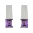 Amethyst-Japanese-Katarina-Solitaire-Stud-Purple-Sterling-Silver-Earring