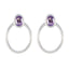 Amethyst-Italian-Nella-Solitaire-Stud-Purple-925-Sterling-Silver-Earring