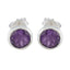 Amethyst-Japanese-Mei-Solitaire-Stud-Purple-92.5-Silver-Earring