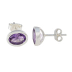 Amethyst-Egyptian-Ha-eun-Solitaire-Stud-Purple-925-Silver-Earring