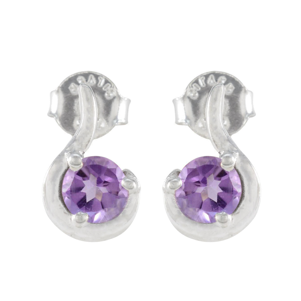 Amethyst-Japanese-Carla-Solitaire-Stud-Purple-Sterling-Silver-Earring