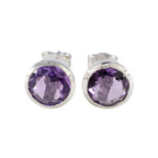 Amethyst-American-Amandaa-Solitaire-Stud-Purple-92.5-Silver-Earring