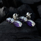 Amethyst-German-Lorena-multiple-Stud-Purple-Sterling-Silver-Earring