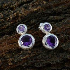 Amethyst-Egyptian-Clara-Toi-et-Moi-Stud-Purple-Sterling-Silver-Earring