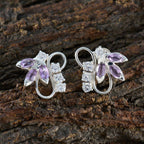 Amethyst-Australian-Isabella-multiple-Stud-Purple-925-Silver-Earring