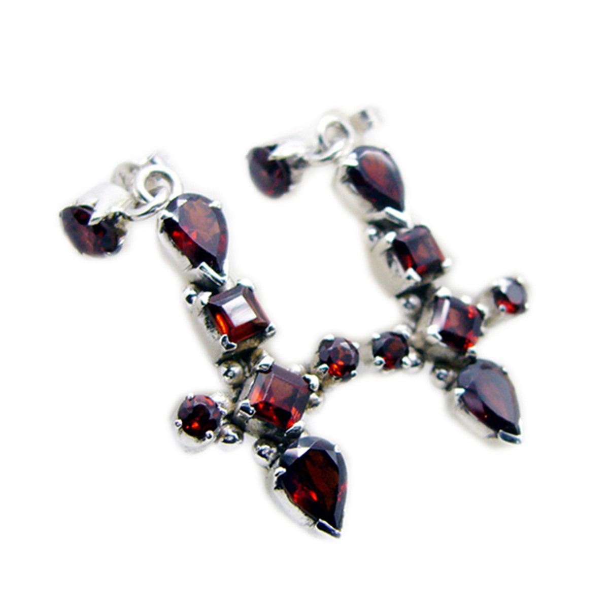 Amethyst-Moroccan-Nayara-multiple-Dangle-Purple-925-Sterling-Silver-Earring