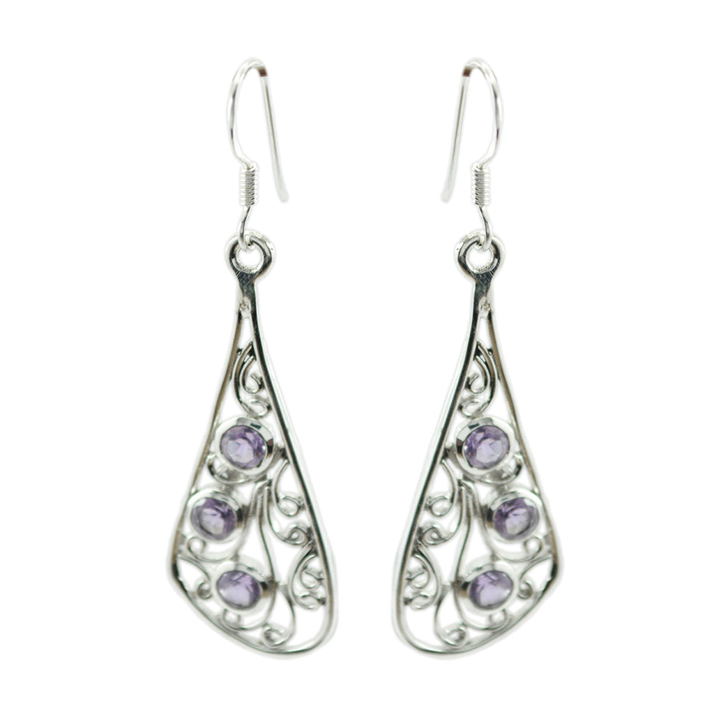 Amethyst-Egyptian-Noelia-multiple-Dangle-Purple-Sterling-Silver-Earring