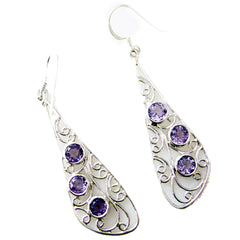 Amethyst-Egyptian-Noelia-multiple-Dangle-Purple-Sterling-Silver-Earring