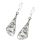 Amethyst-Egyptian-Noelia-multiple-Dangle-Purple-Sterling-Silver-Earring