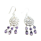 Amethyst-Russian-Ying-multiple-Dangle-Purple-Sterling-Silver-Earring
