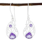 Amethyst-Turkish-Charlotte-multiple-Dangle-Purple-Silver-Earring