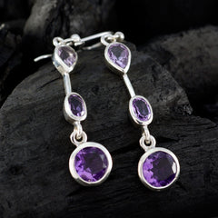 Amethyst-Latin-American-Hazel-multiple-Dangle-Purple-Sterling-Silver-Earring