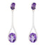 Amethyst-German-Ines-multiple-Stud-Purple-Sterling-Silver-Earring