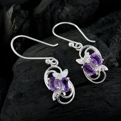Amethyst-Italian-Katarina-multiple-Dangle-Purple-925-Sterling-Silver-Earring