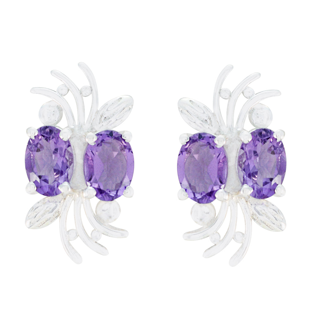 Amethyst-Spanish-Layla-multiple-Stud-Purple-Sterling-Silver-Earring