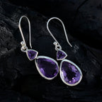 Amethyst-Middle-Eastern-Amanda-Toi-et-Moi-Dangle-Purple-925-Silver-Earring