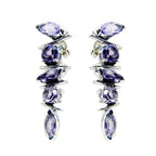 Amethyst-Japanese-Amanda-multiple-Stud-Purple-92.5-Silver-Earring